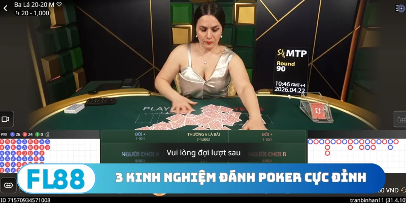 Top 3 Kinh Nghiệm Đánh Poker Xương Máu Từ Các Cao Thủ - BETNORA96