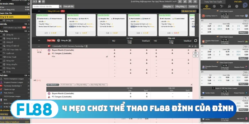Thể Thao FL88 - 3 Bí Quyết Soi Kèo Luôn Thắng Cực Dễ - BETNORA96