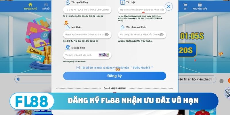 Đăng Ký FL88 - Chi Tiết Quy Trình Thiết Lập Tài Khoản Mới - BETNORA96